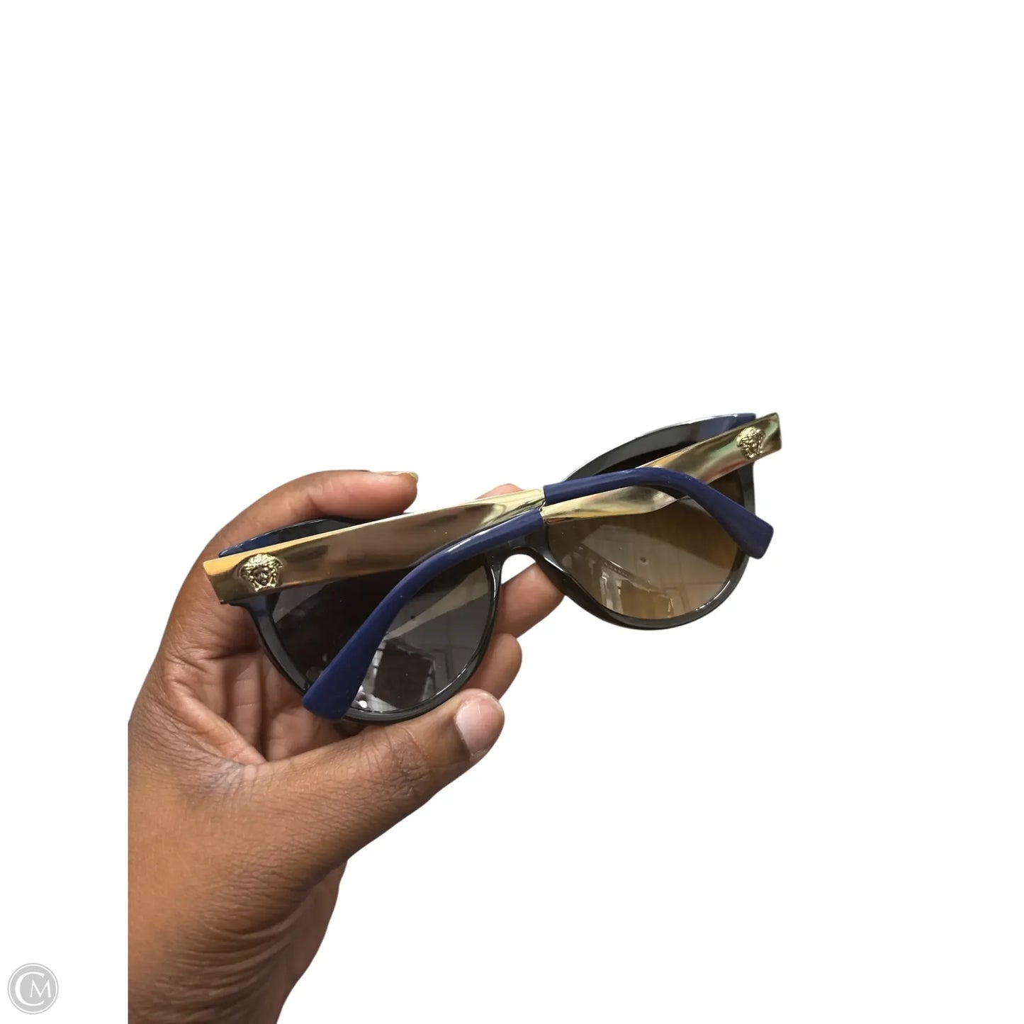 Sunglass Case Luxury Designer By Versace