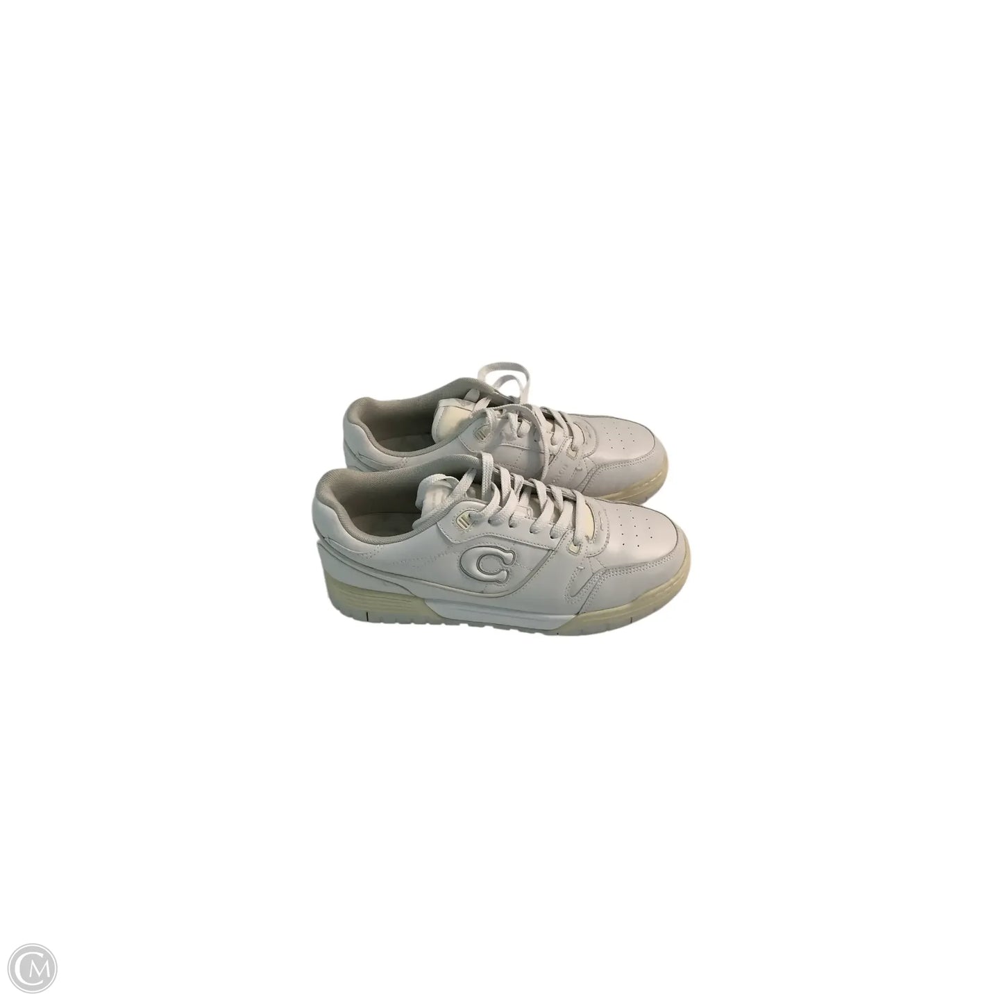 Shoes Designer By Coach In White, Size: 10