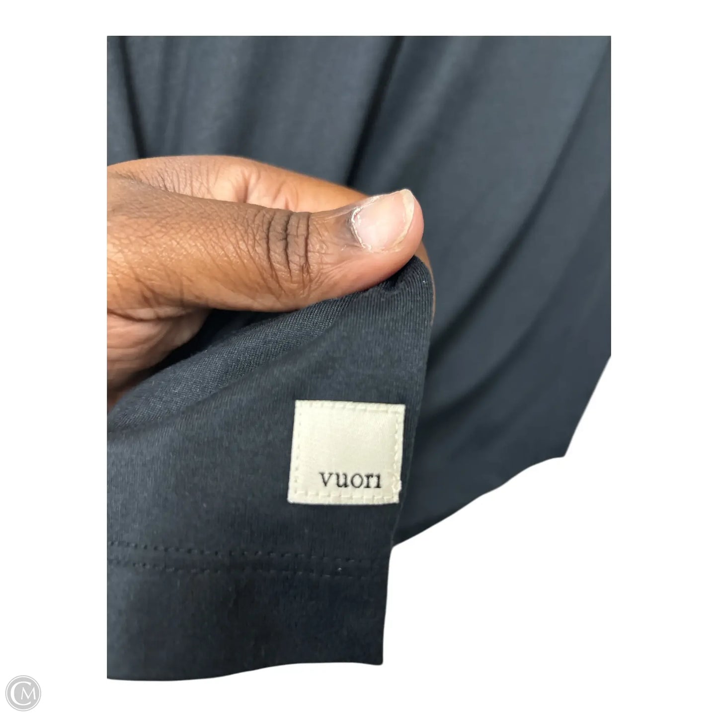 Top Short Sleeve Basic By Vuori In Black, Size: S
