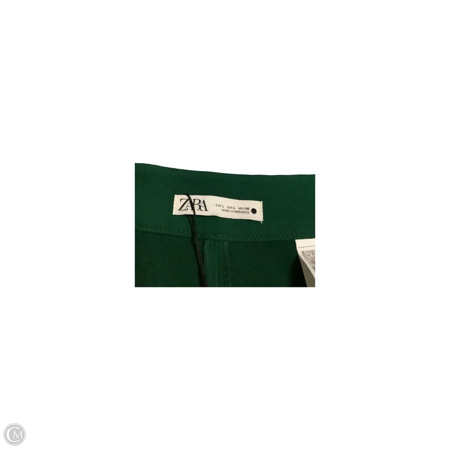 Pants Dress By Zara In Green, Size: L