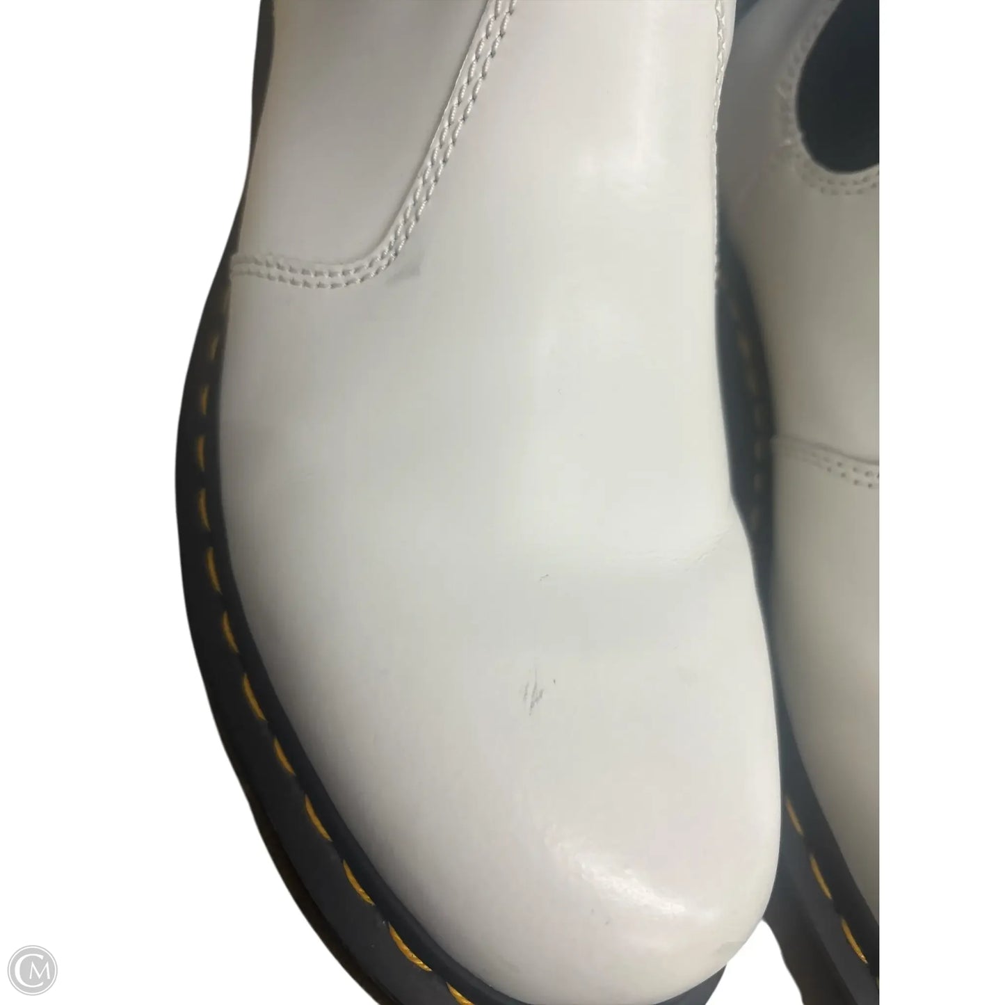 Boots Combat By Dr Martens In White, Size: 10