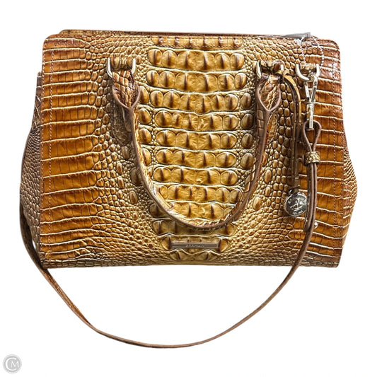 Handbag Designer By Brahmin, Size: Large