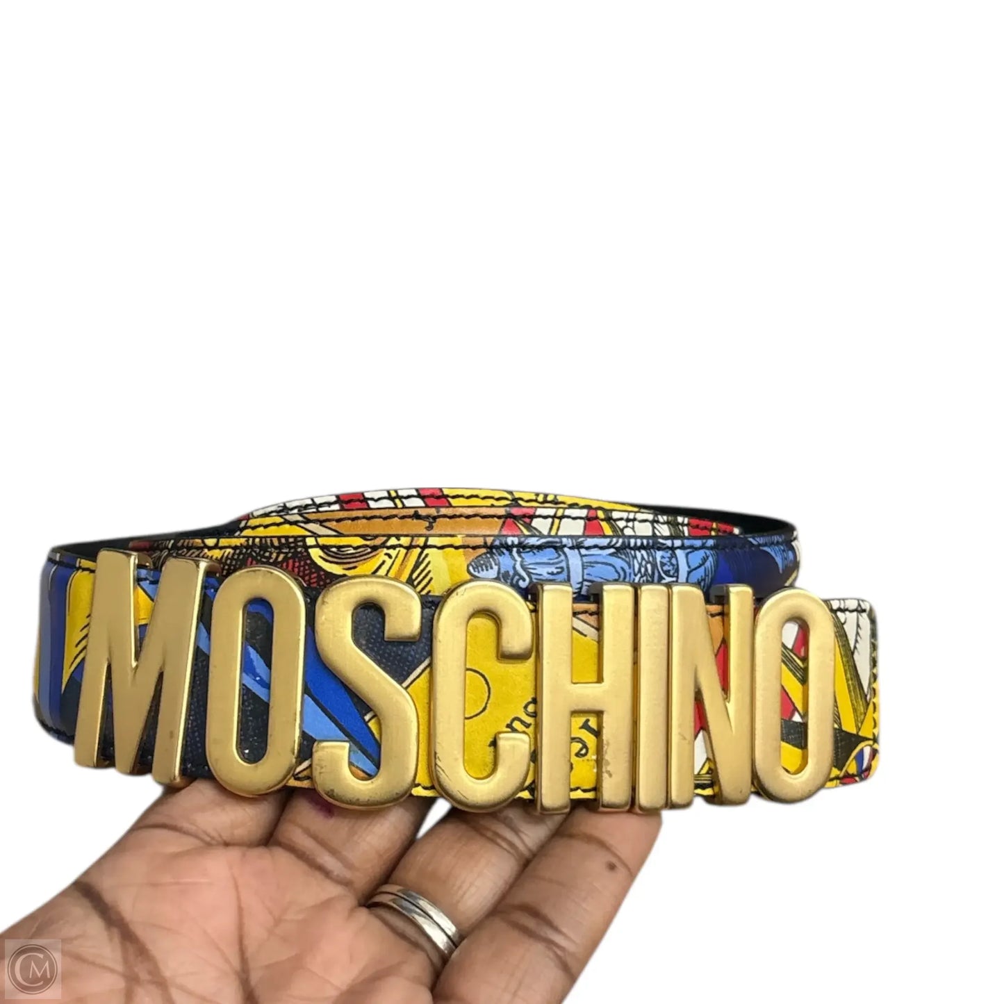 Belt Luxury Designer By Moschino