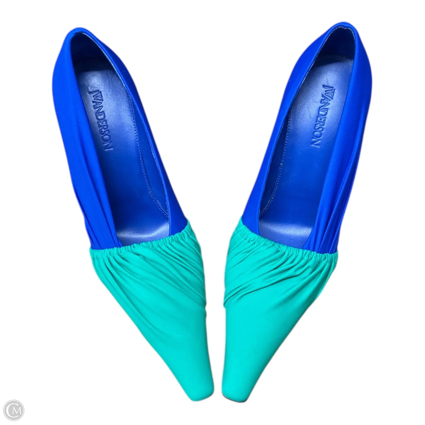 Shoes Heels Wedge By Cma In Blue & Green