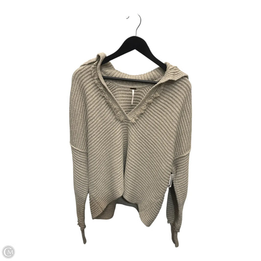 Sweater By Free People In Tan, Size: M