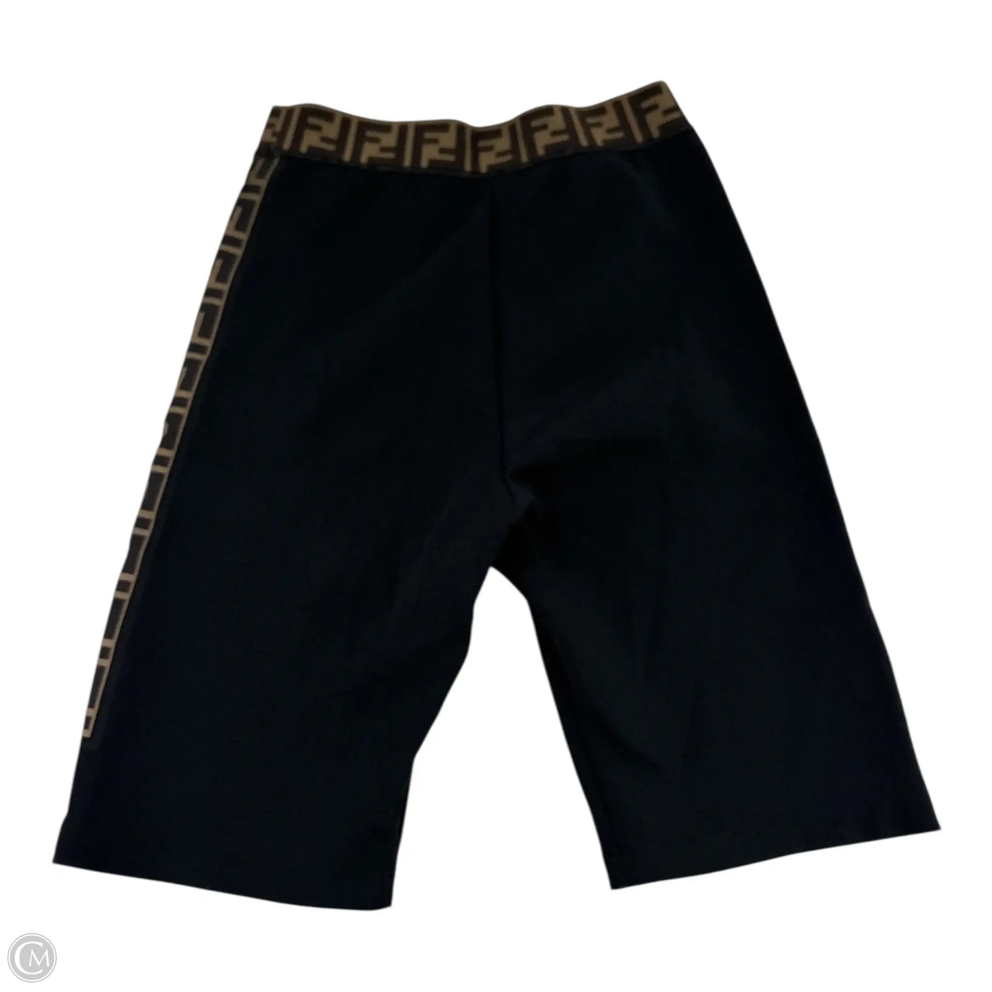 Shorts Luxury Designer By Fendi In Black, Size: 0