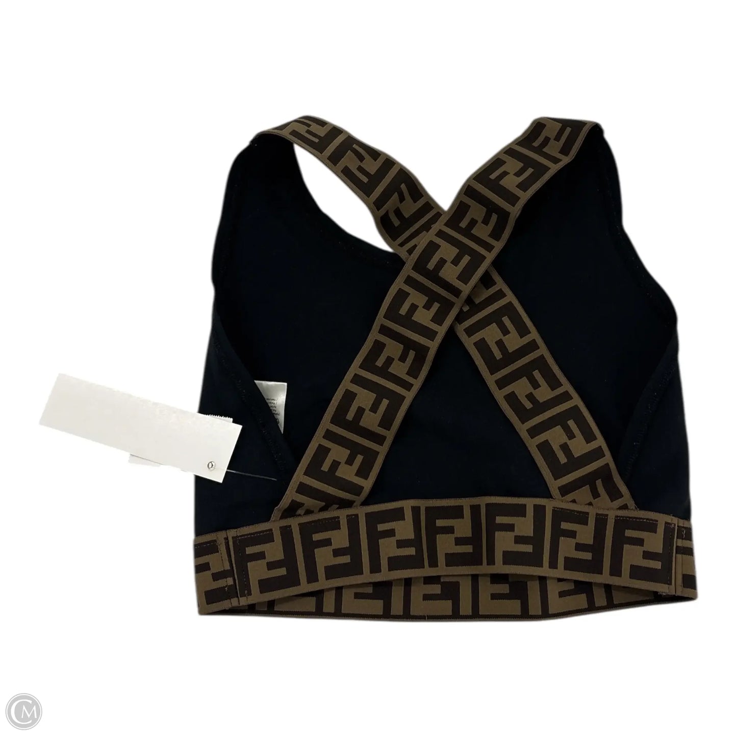 Tank Top Luxury Designer By Fendi In Black
