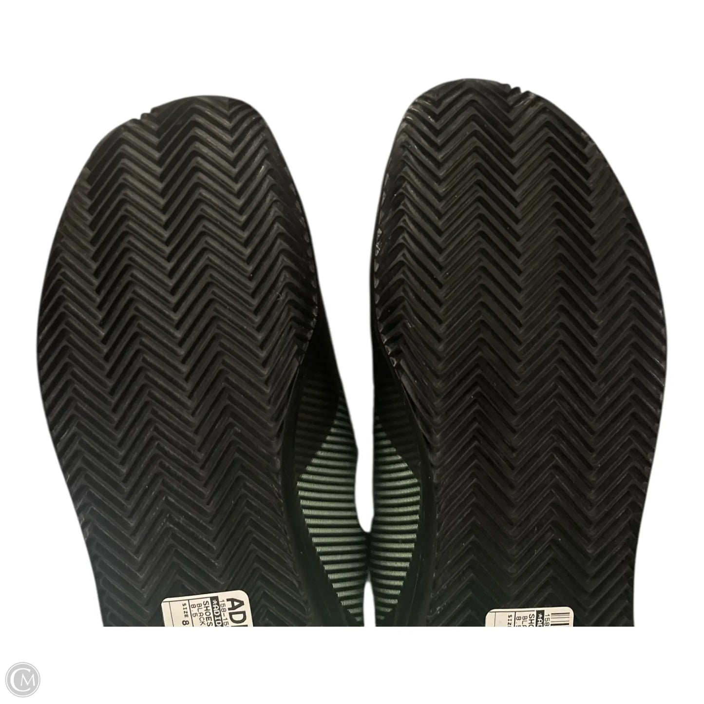 Shoes Athletic By Adidas In Black & Green, Size: 8.5