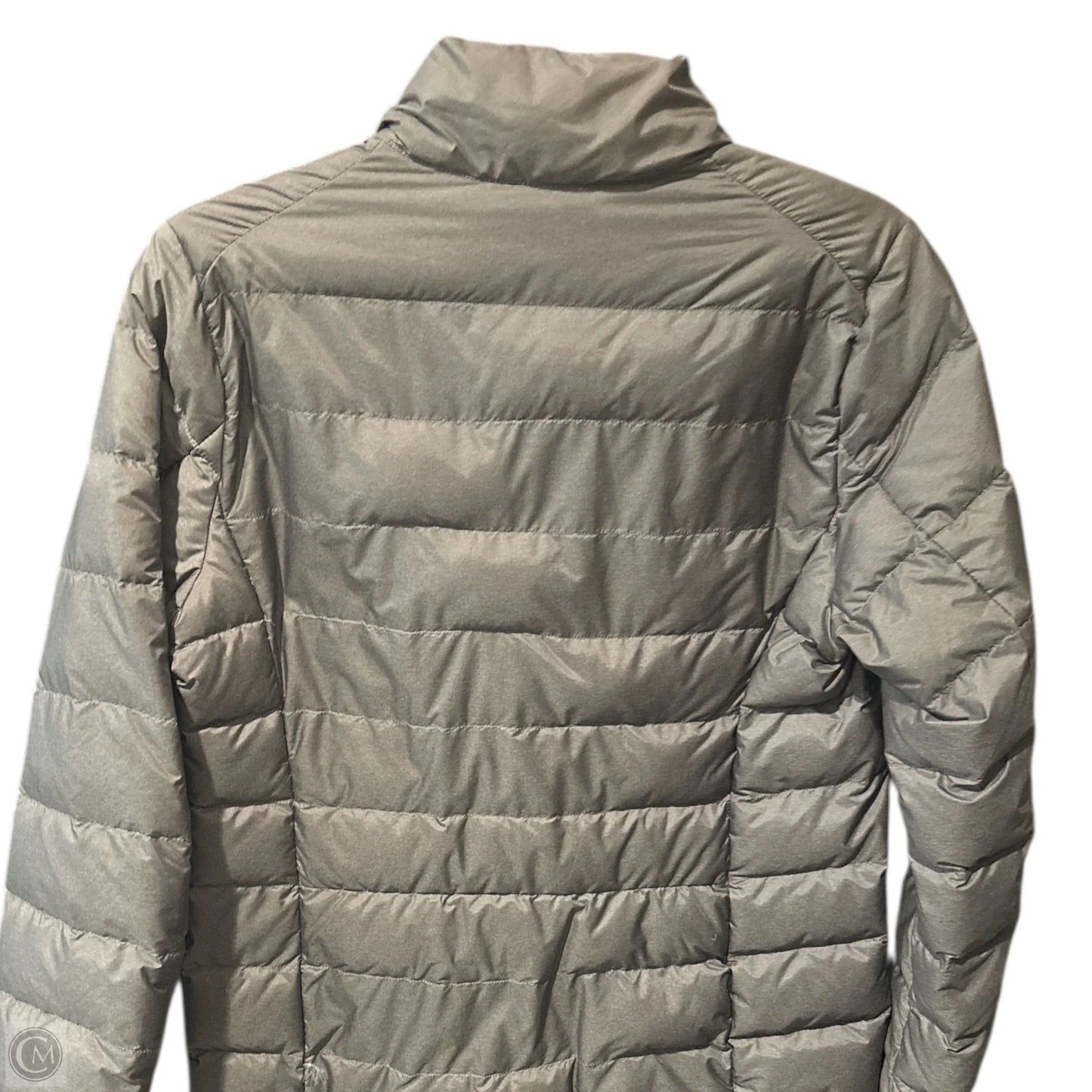 Jacket Puffer & Quilted By Uniqlo In Grey, Size: M