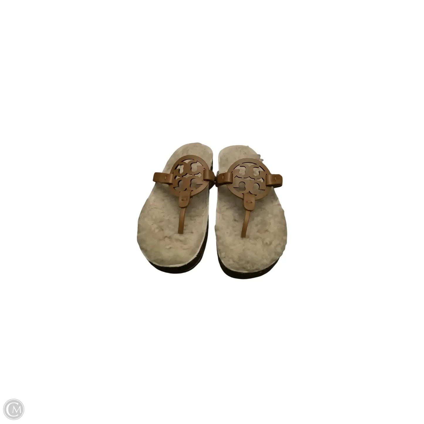 Sandals Designer By Tory Burch In Tan, Size: 8.5