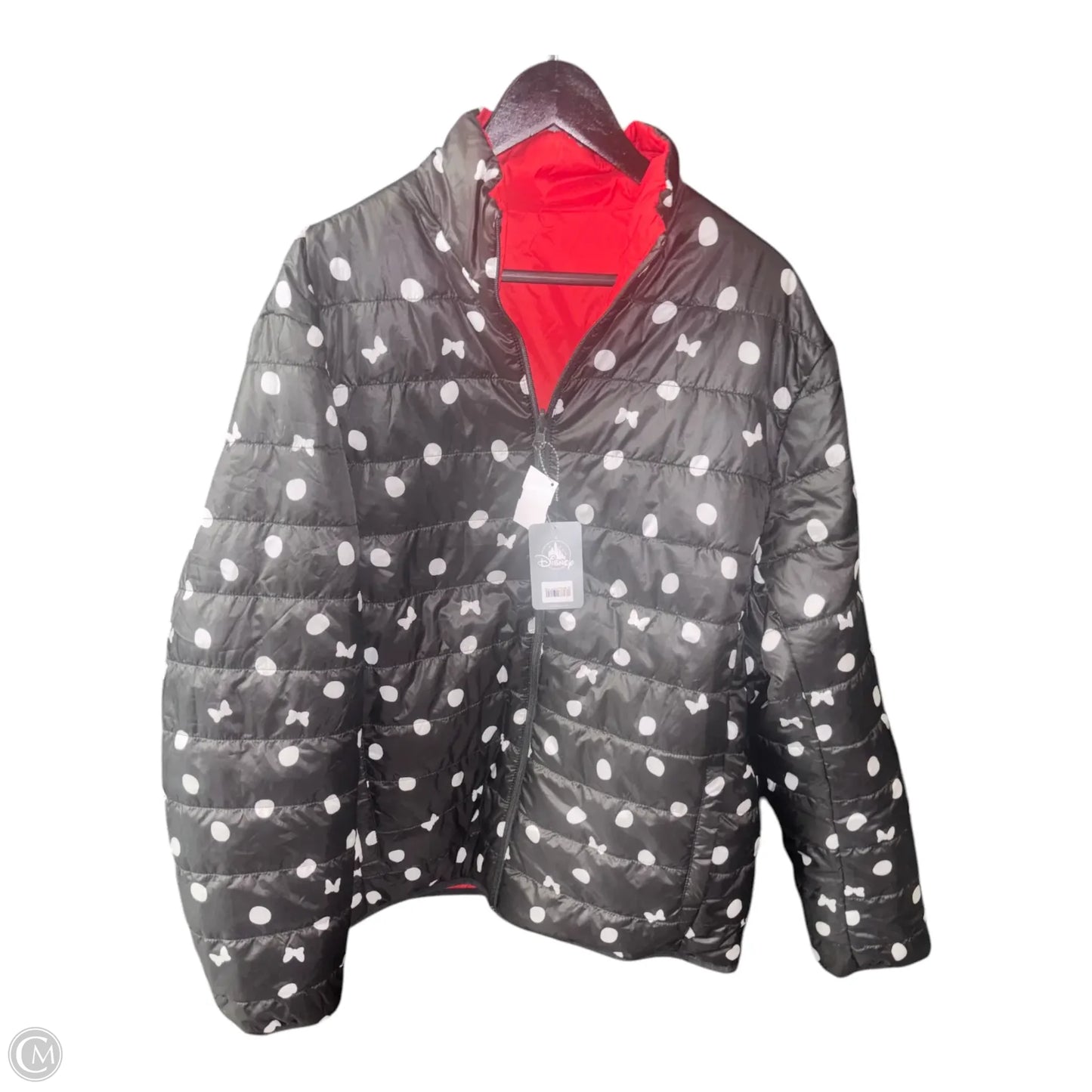 Jacket Puffer & Quilted By Disney In Black, Size: Xl