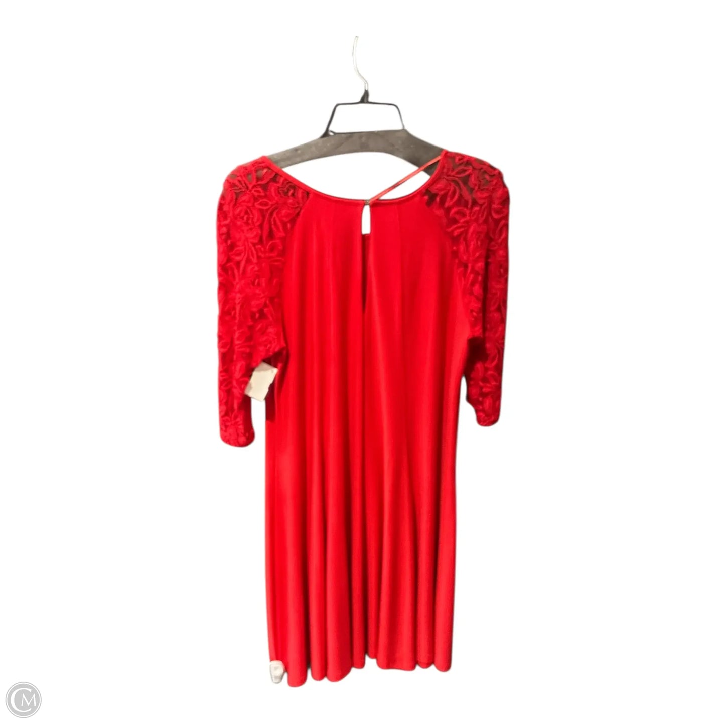 Dress Casual Midi By Gabby Skye In Red, Size: 14