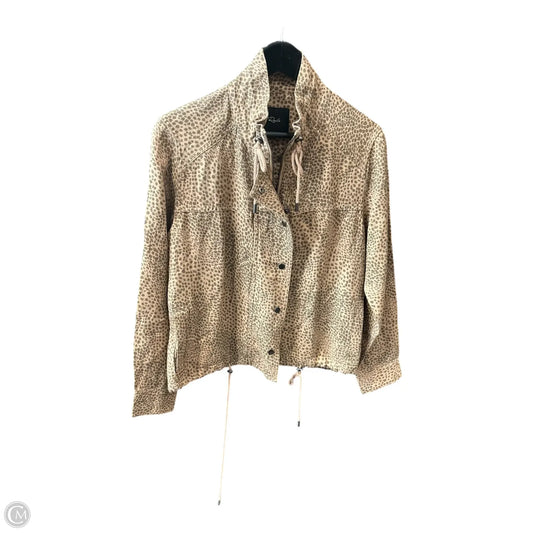 Jacket Denim By Rails In Tan, Size: S