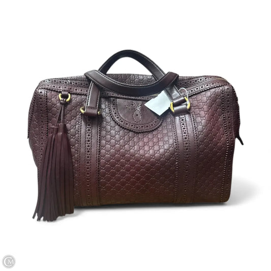 Handbag Luxury Designer By Gucci, Size: Medium