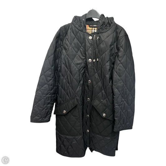 Jacket Luxury Designer By Burberry In Black, Size: L