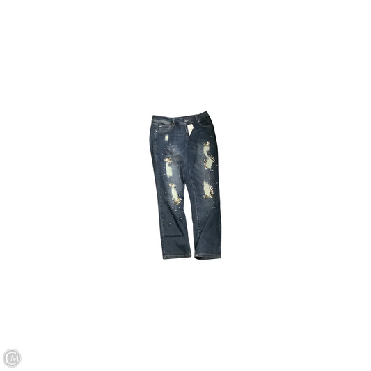 Jeans Boyfriend By Inc In Blue, Size: 10