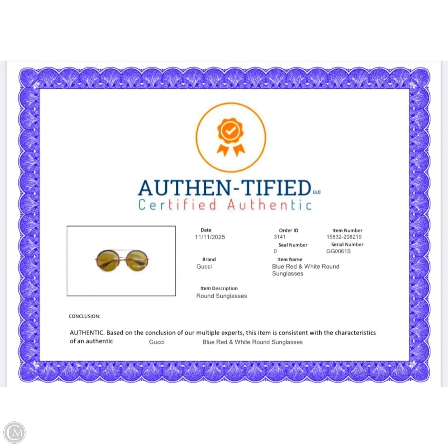 Sunglasses Luxury Designer By Gucci