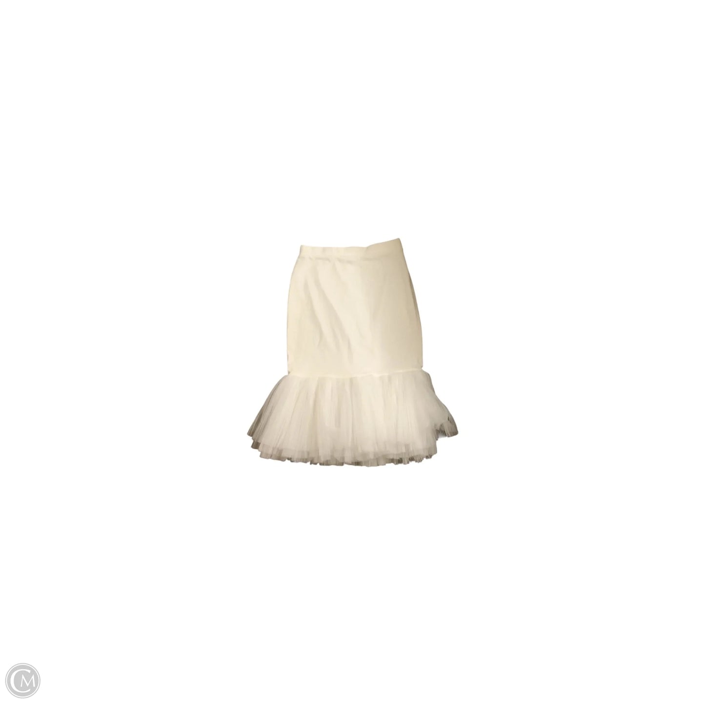 Skirt Maxi By Why Dress In Ivory, Size: Xl