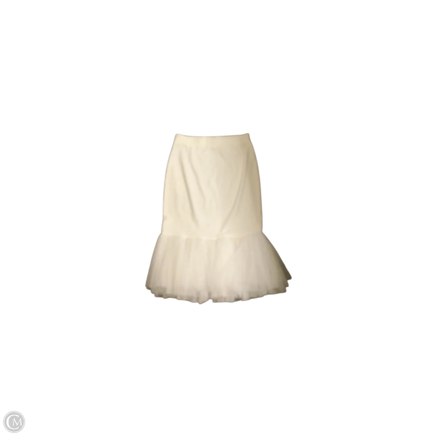 Skirt Maxi By Why Dress In Ivory, Size: Xl