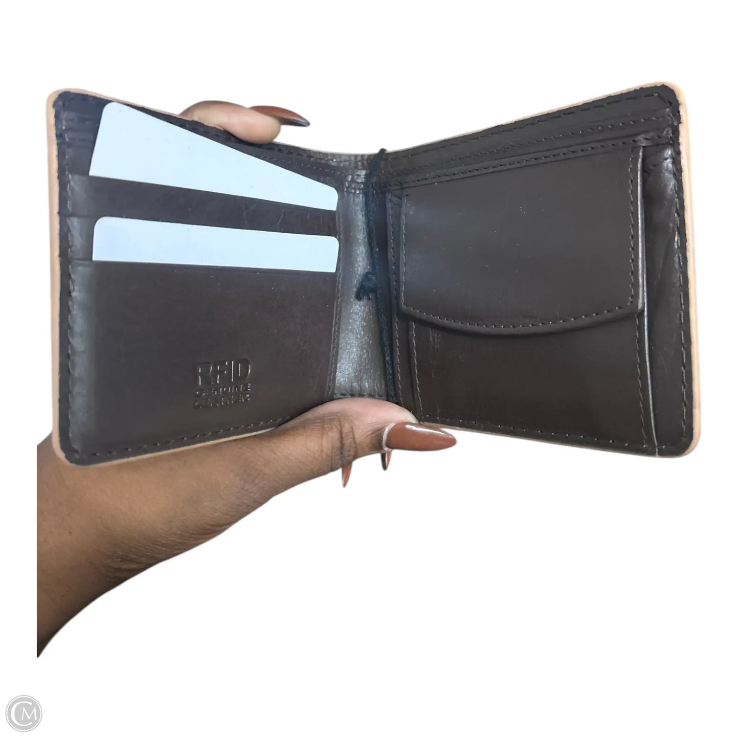 Wallet Leather By Myra, Size: Medium