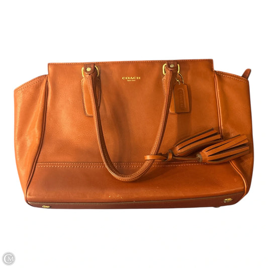 Handbag Designer By Coach, Size: Large