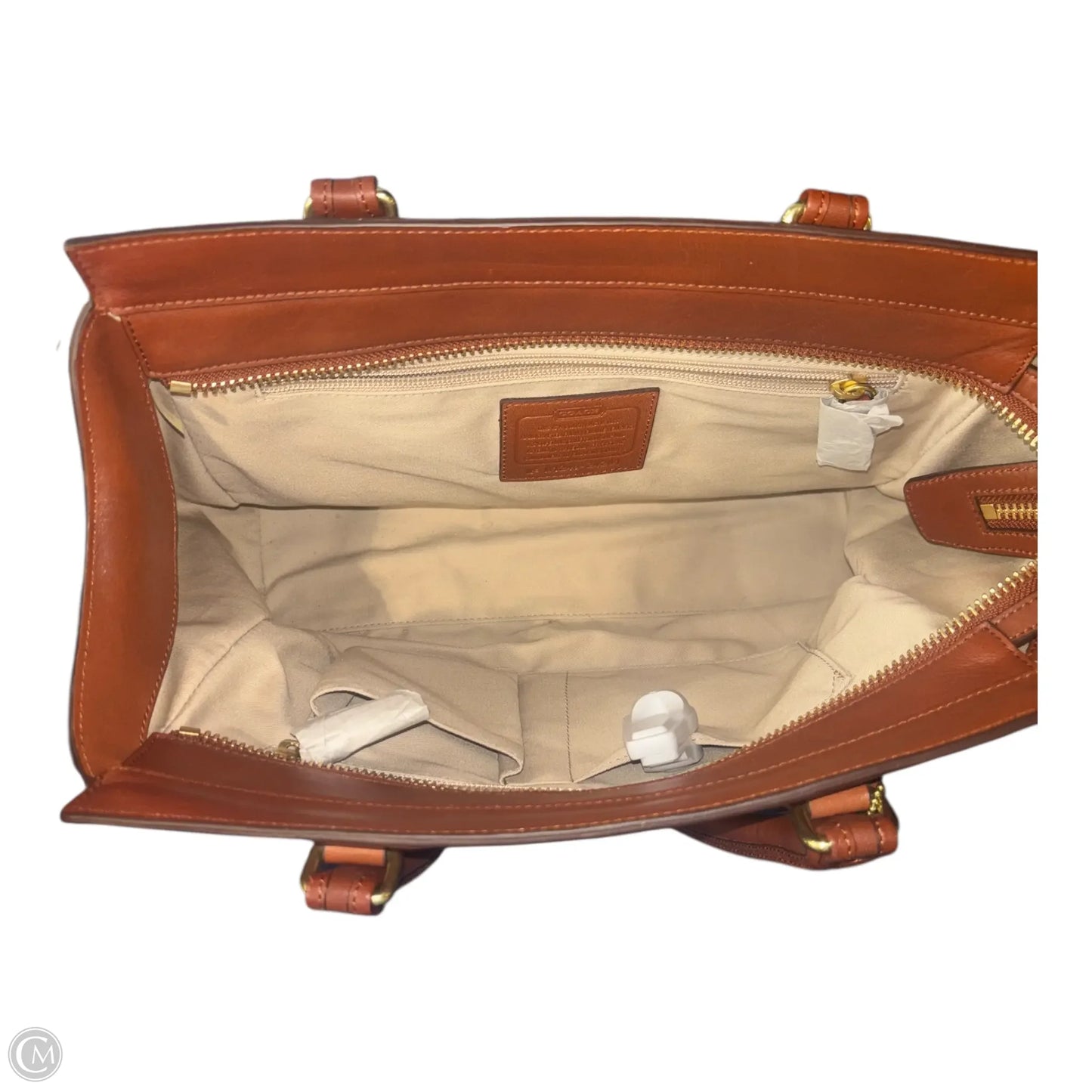 Handbag Designer By Coach, Size: Large