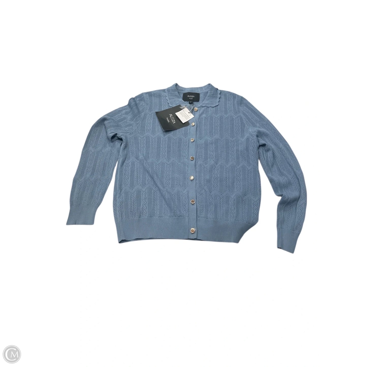 Top Long Sleeve By Clothes Mentor In Blue, Size: 1x