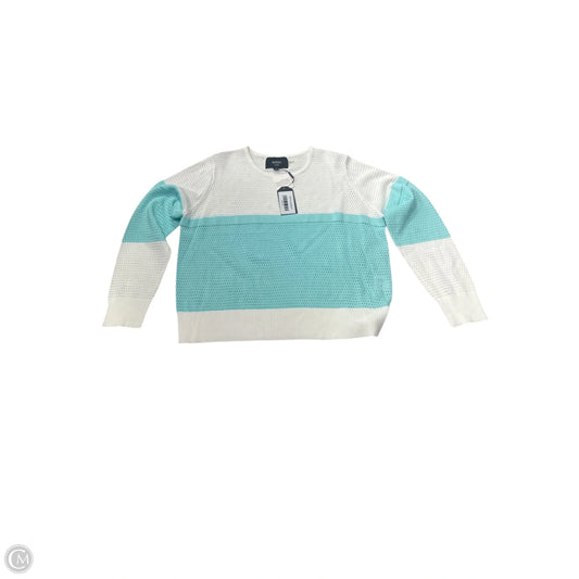 Top Long Sleeve By Clothes Mentor In White, Size: 2x