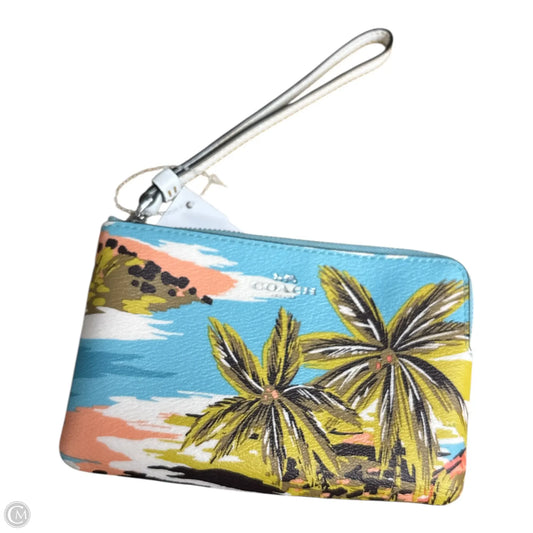 Wristlet Designer By Coach, Size: Small