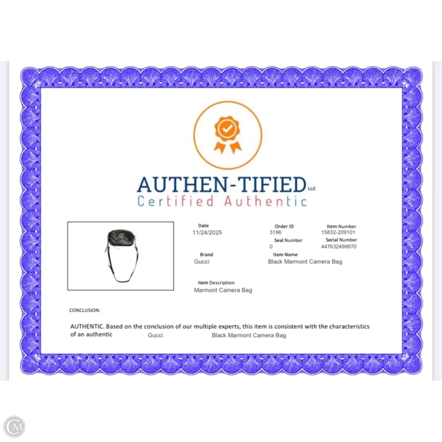 Handbag Luxury Designer By Gucci, Size: Medium