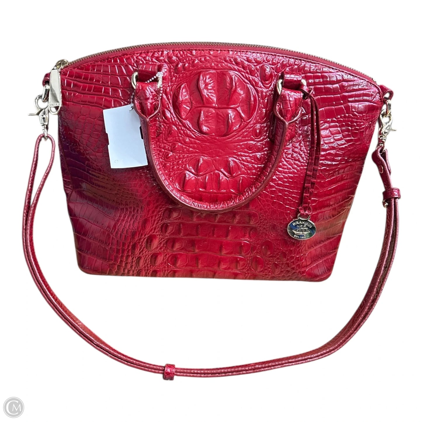 Handbag Designer By Brahmin, Size: Medium