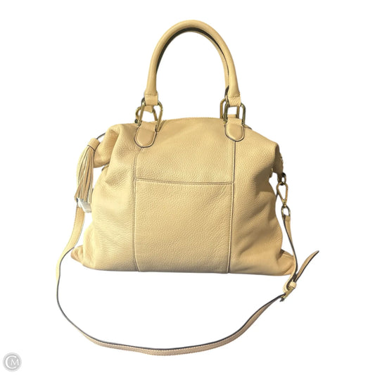 Handbag Leather By Gilli, Size: Medium