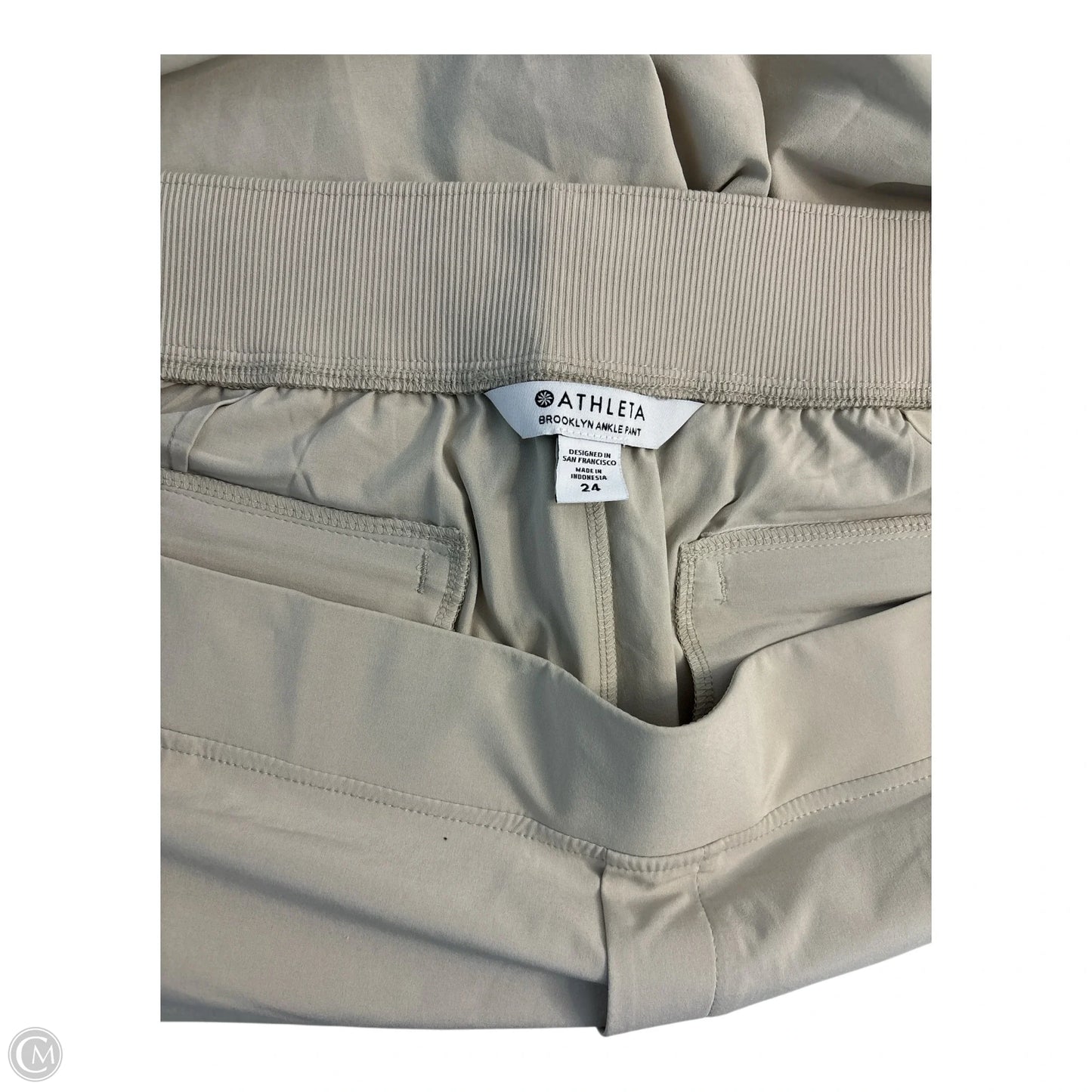 Athletic Pants By Athleta In Tan, Size: 24