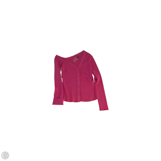 Top Long Sleeve By Clothes Mentor In Pink, Size: L