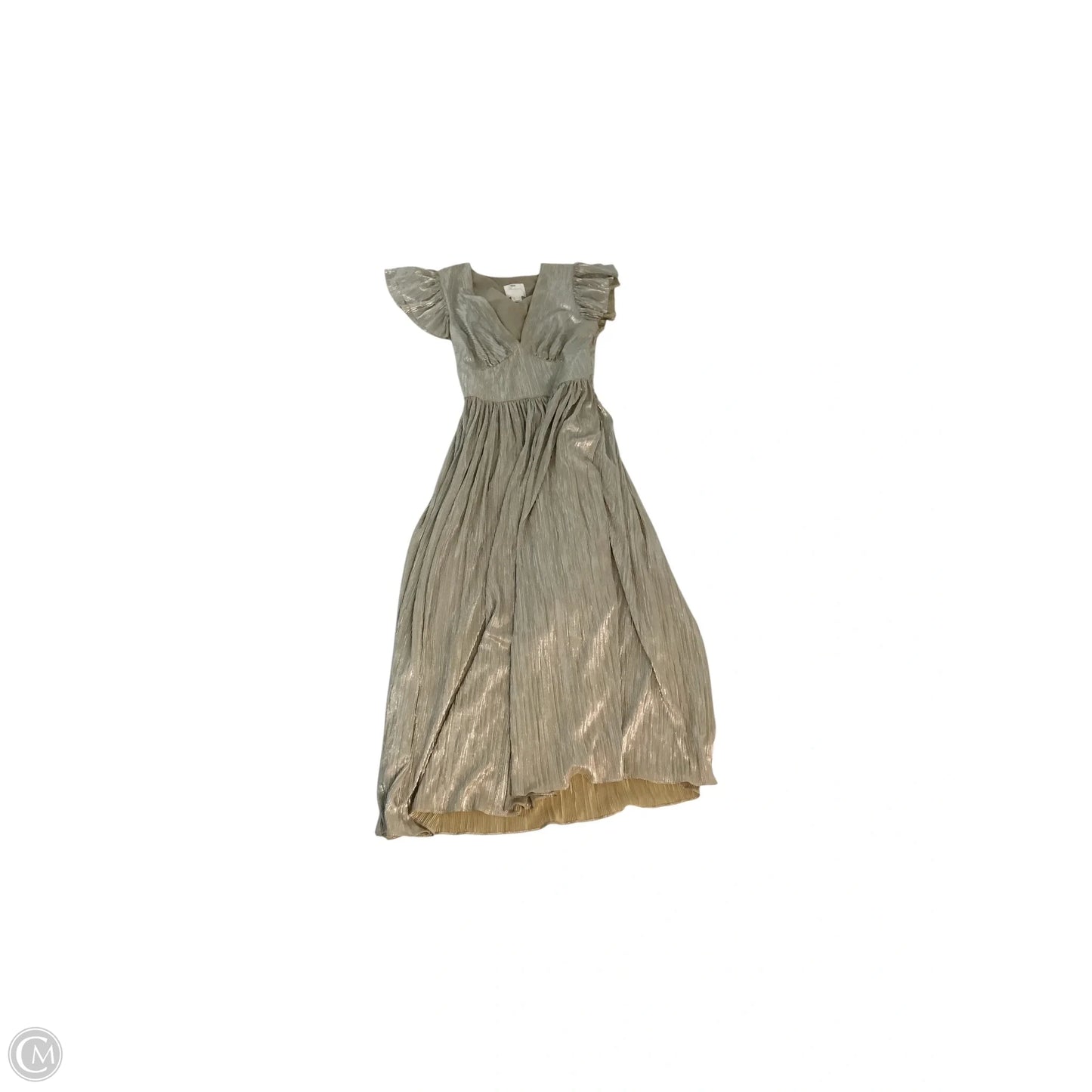 Dress Party Long By Shoshanna In Gold, Size: 4