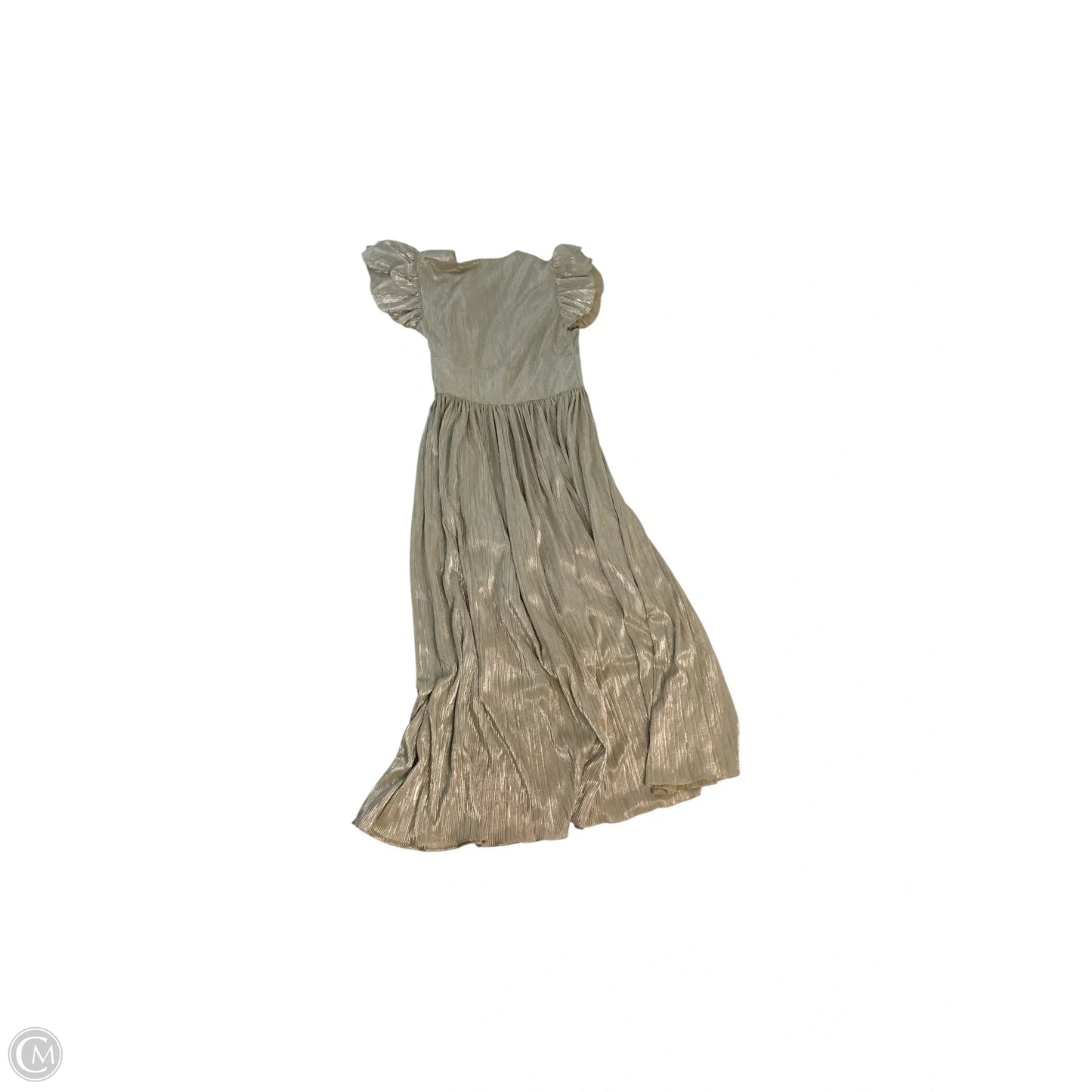 Dress Party Long By Shoshanna In Gold, Size: 4