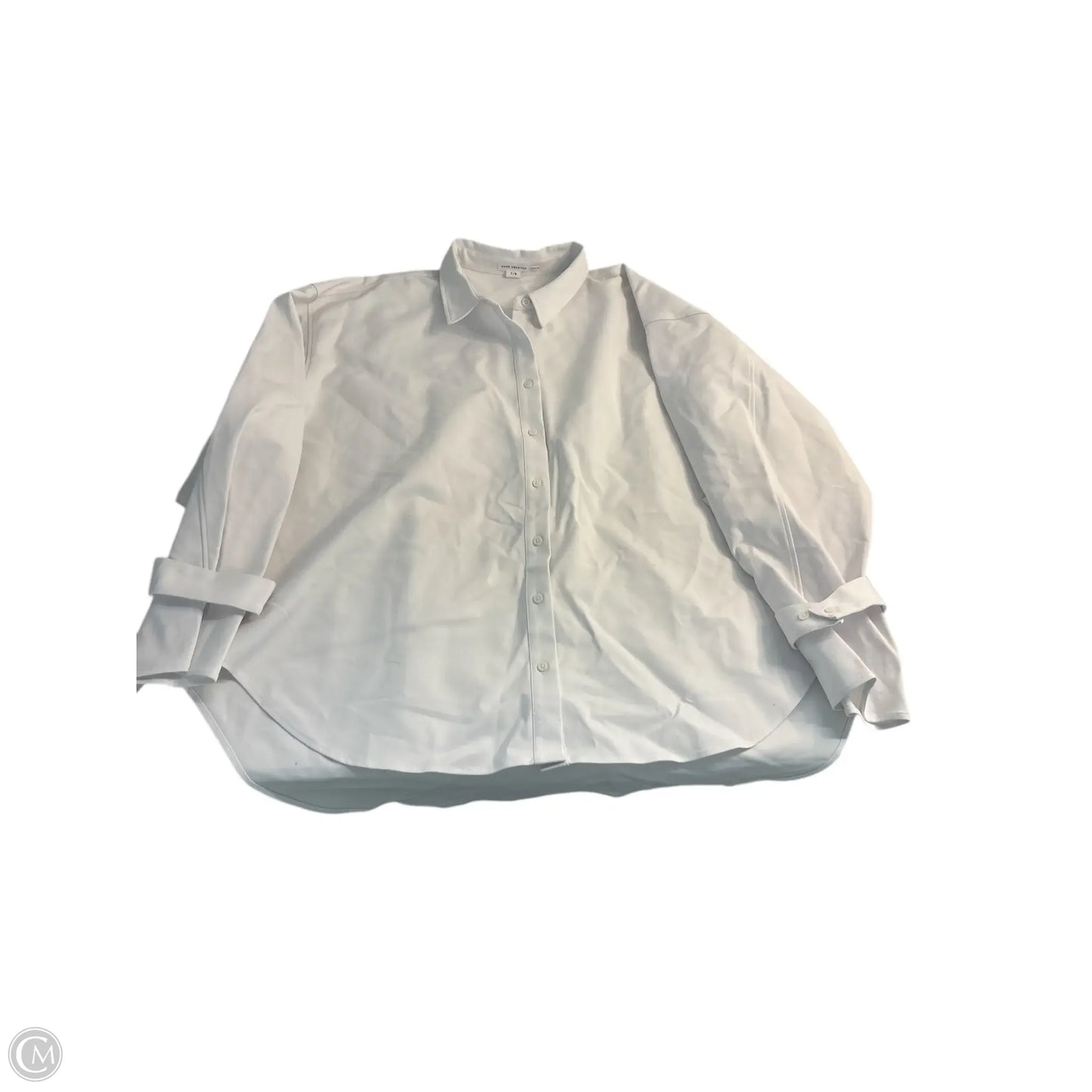 Jacket Shirt By Good American In White, Size: 4x