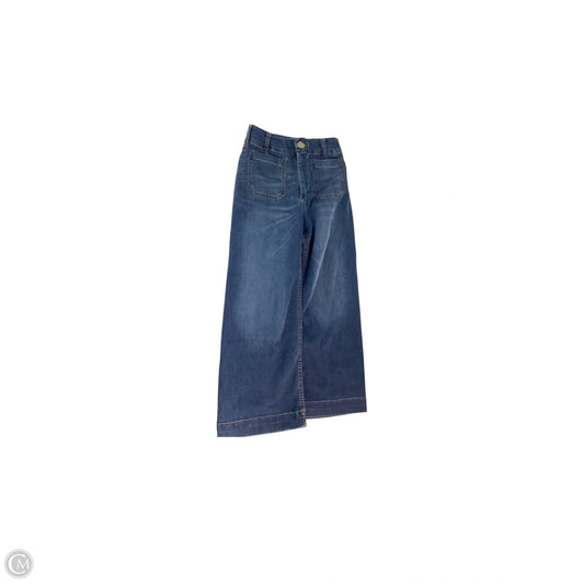 Jeans Wide Leg By Maeve In Blue Denim, Size: 6