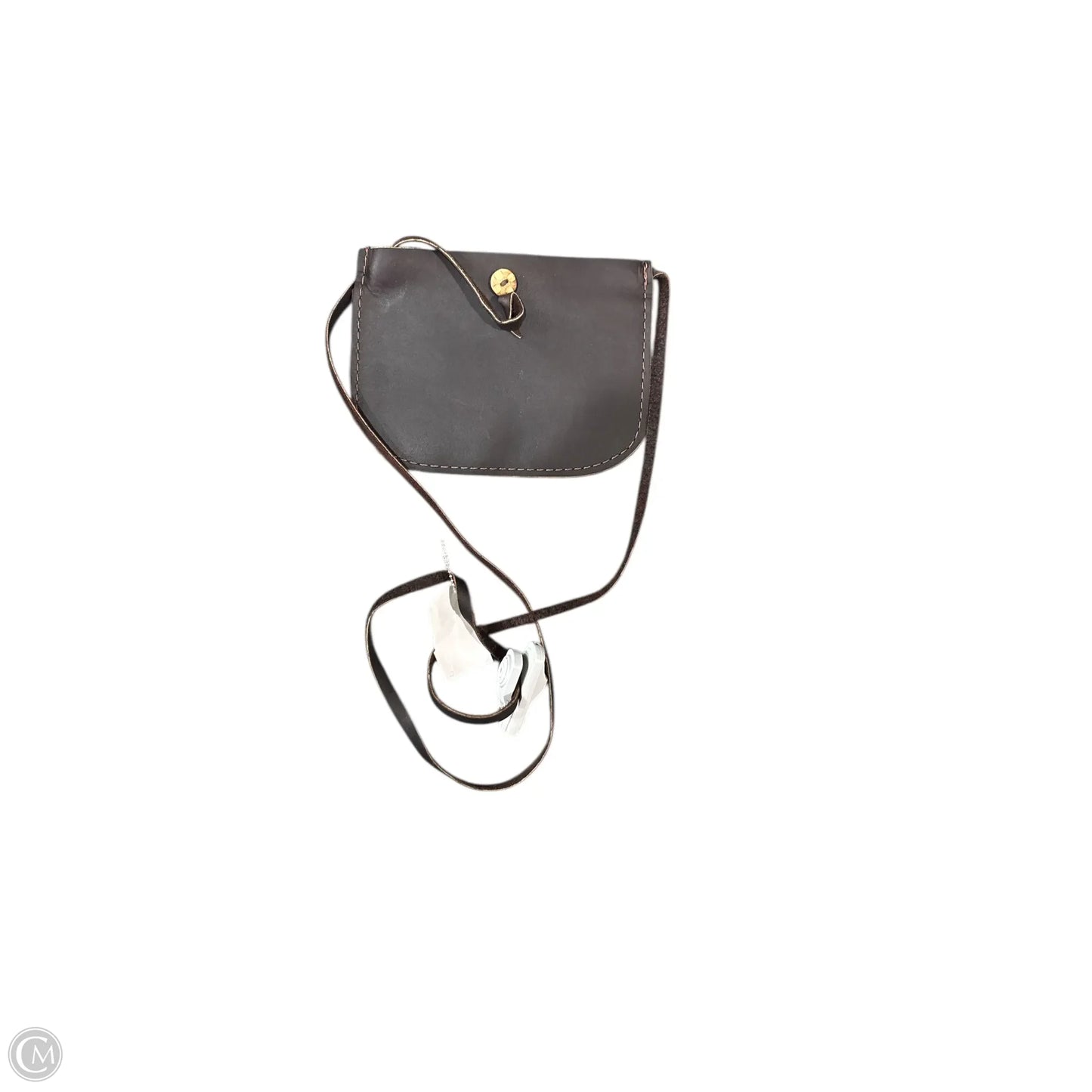 Handbag Leather By Clothes Mentor, Size: Small