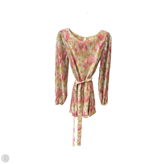 Dress Casual Midi By Dress The Population In Floral Print, Size: Xs