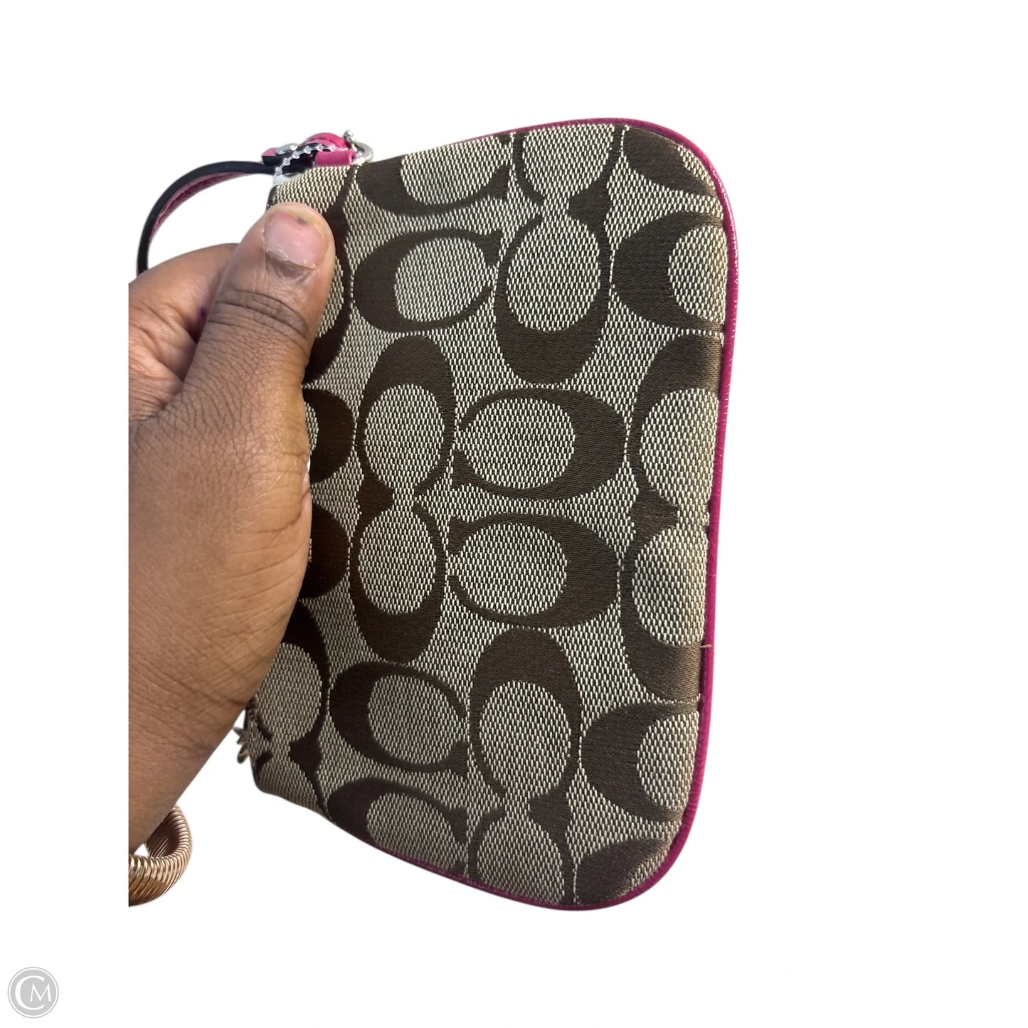 Wristlet Designer By Coach, Size: Medium