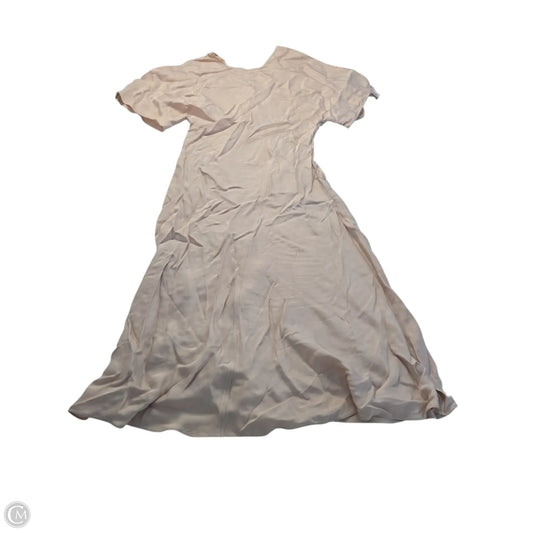 Dress Casual Maxi By Clothes Mentor In Beige, Size: S