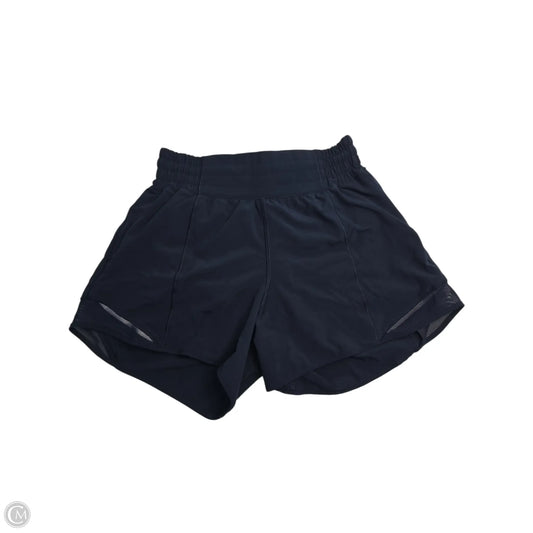Athletic Shorts By Lululemon In Navy, Size: 4