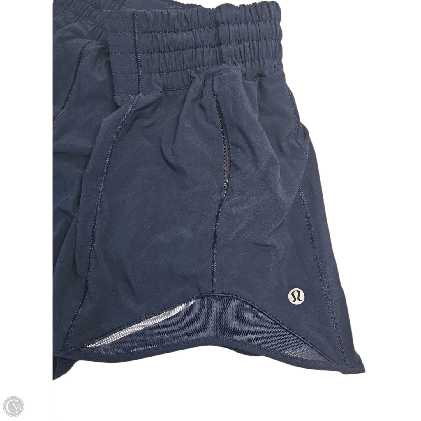 Athletic Shorts By Lululemon In Navy, Size: 4