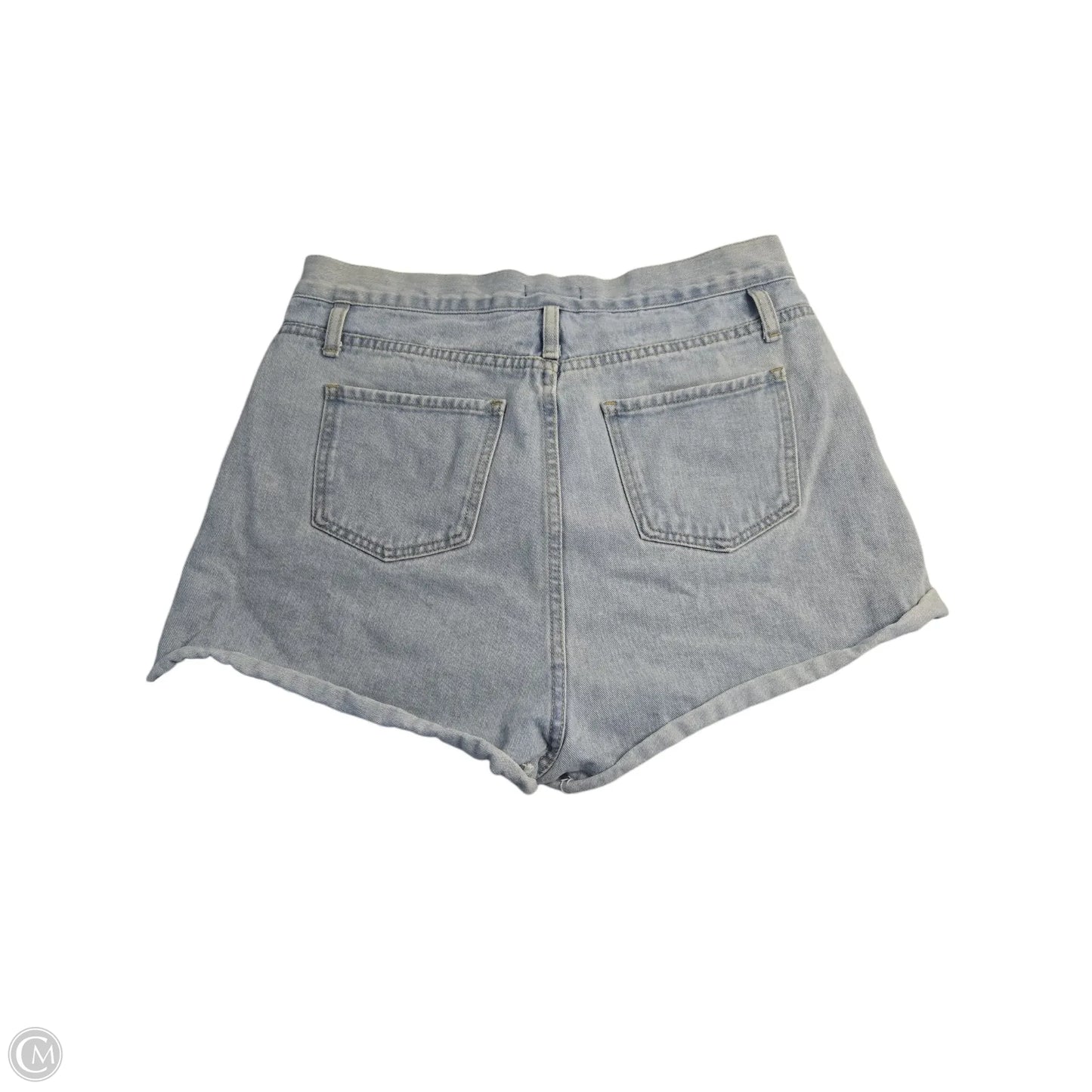 Shorts By Aqua In Blue Denim, Size: 8