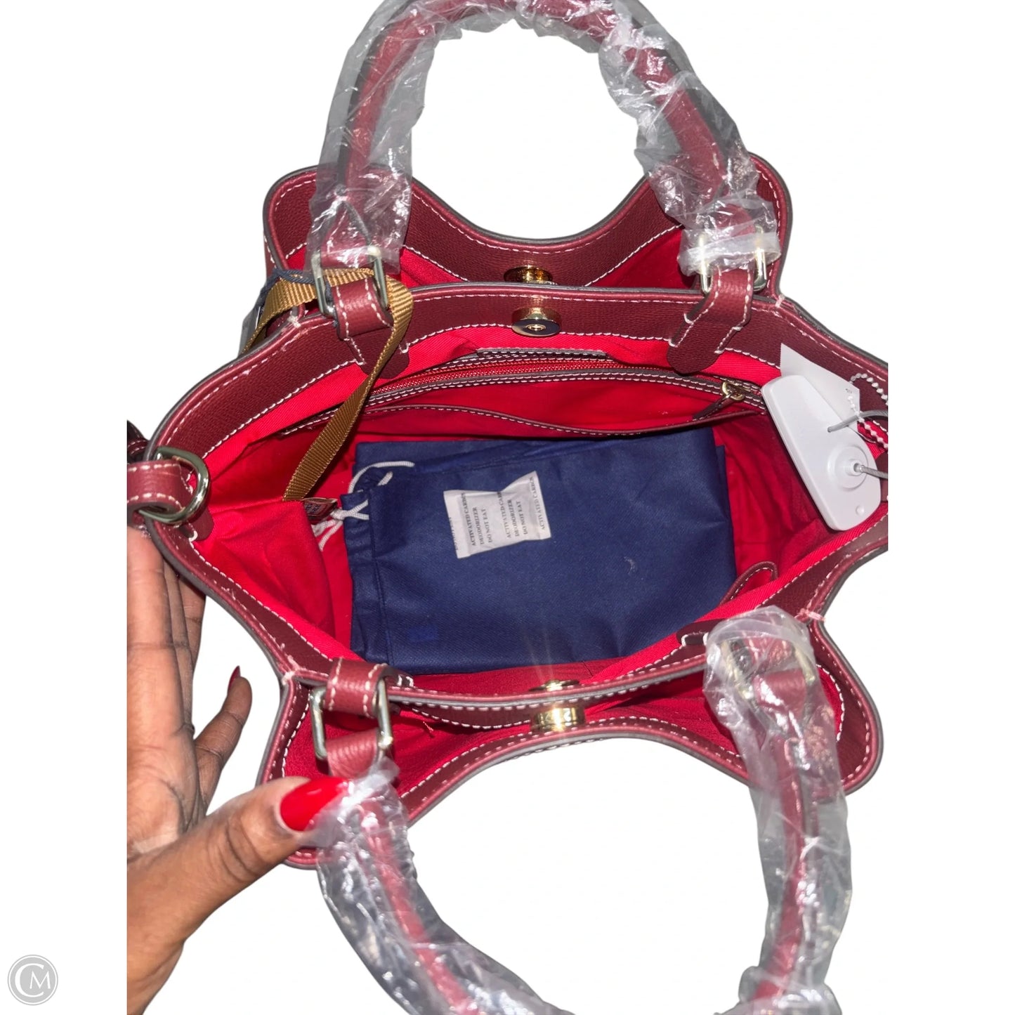 Handbag Designer By Dooney And Bourke, Size: Large