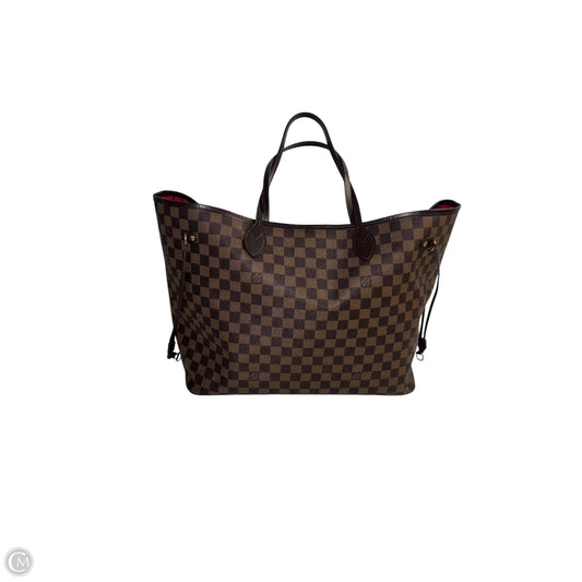 Louis Vuitton GM Neverfull Checkered Pattern