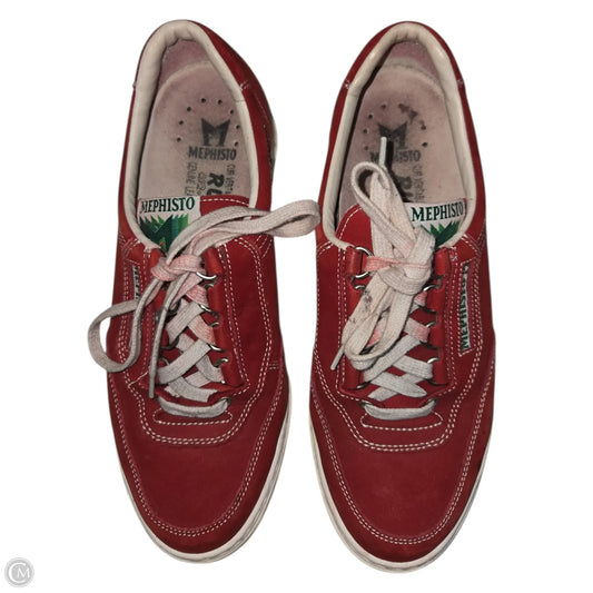 Shoes Sneakers By Mephisto In Red, Size: 8.5