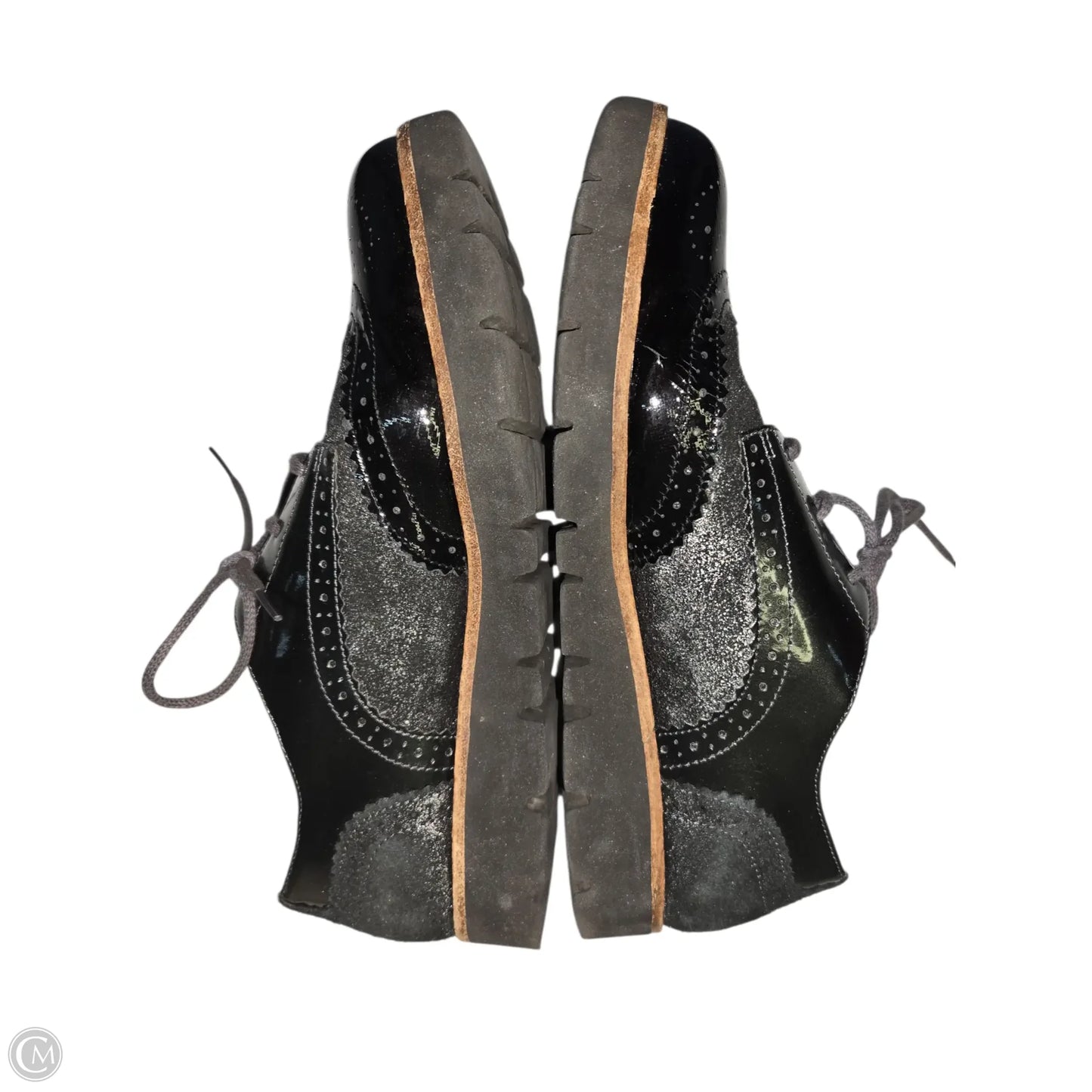 Shoes Flats By Clothes Mentor In Black, Size: 8