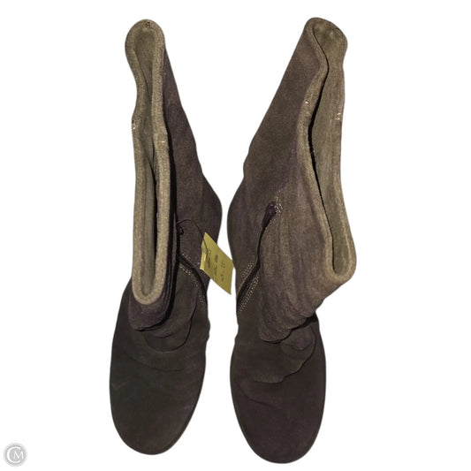 Boots Ankle Heels By Fly London In Green, Size: 9